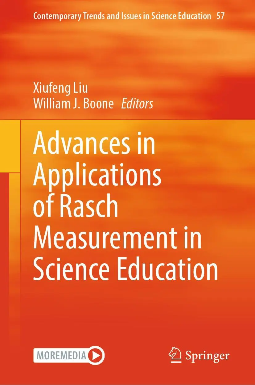 Cover: 9783031287756 | Advances in Applications of Rasch Measurement in Science Education