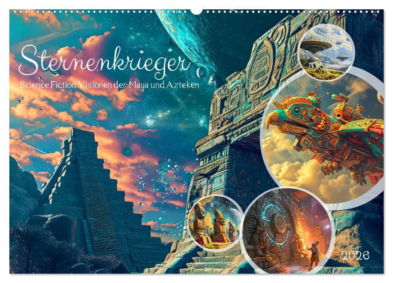 Cover: 9783457467756 | Sternenkrieger - Science Fiction Visionen der Maya und Azteken...