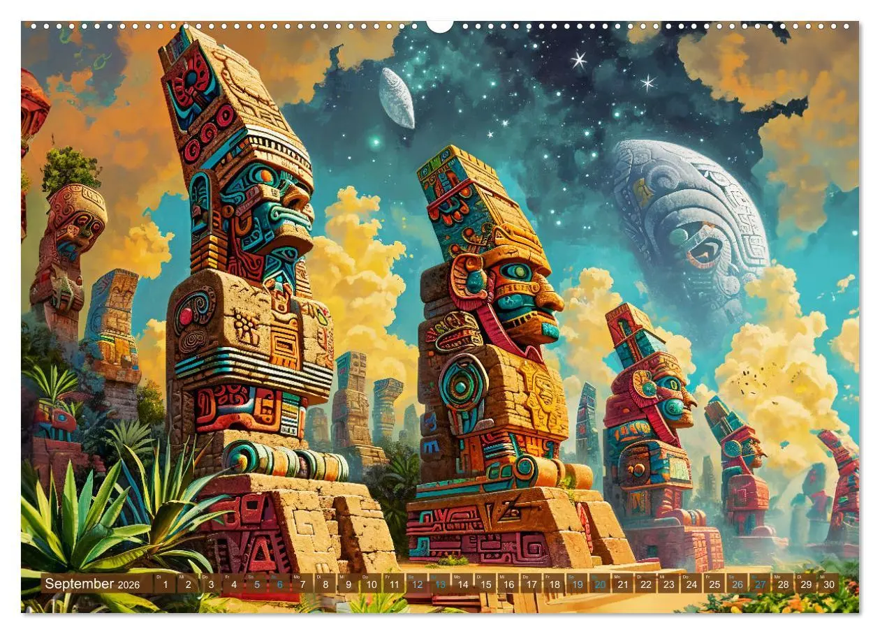 Bild: 9783457467756 | Sternenkrieger - Science Fiction Visionen der Maya und Azteken...