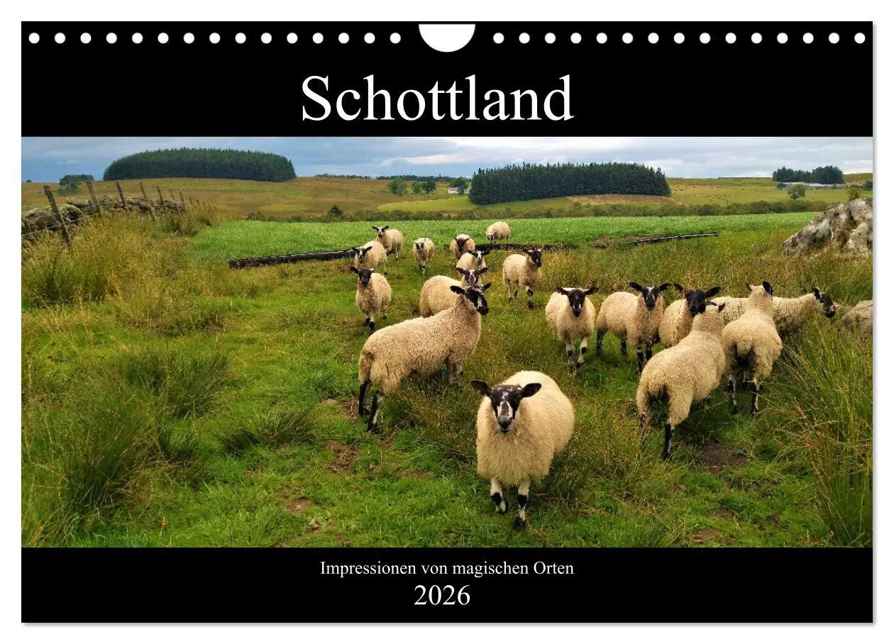 Cover: 9783457917756 | Schottland - Impressionen von magischen Orten (Wandkalender 2026...