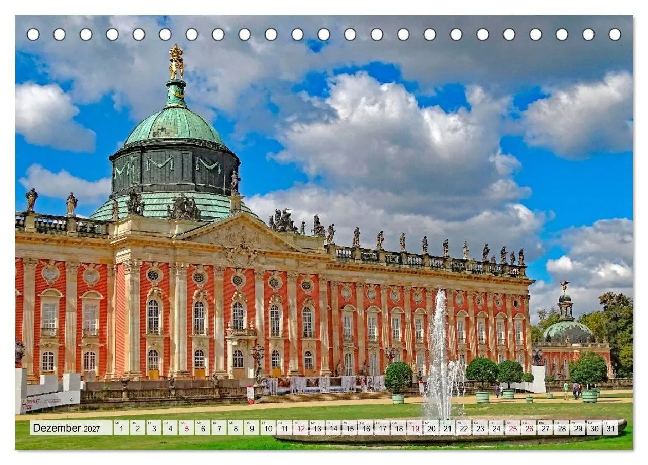 Bild: 9783516797756 | Potsdam an der Havel (Tischkalender 2027 DIN A5 quer), CALVENDO...