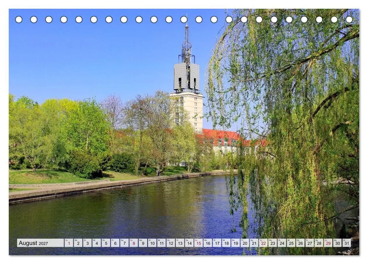 Bild: 9783516797756 | Potsdam an der Havel (Tischkalender 2027 DIN A5 quer), CALVENDO...