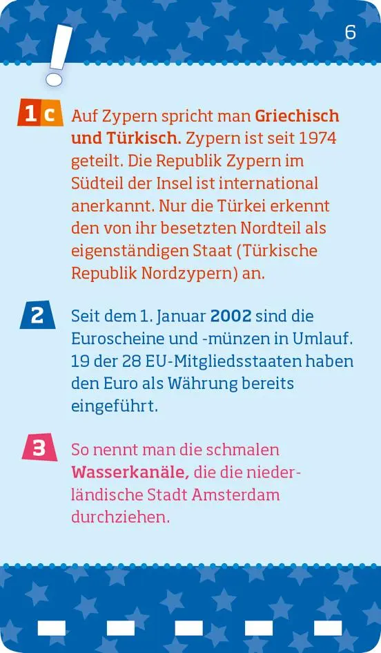 Bild: 9783788677756 | WAS IST WAS Quiz Europa | KG | Taschenbuch | WAS IST WAS Quizblöcke