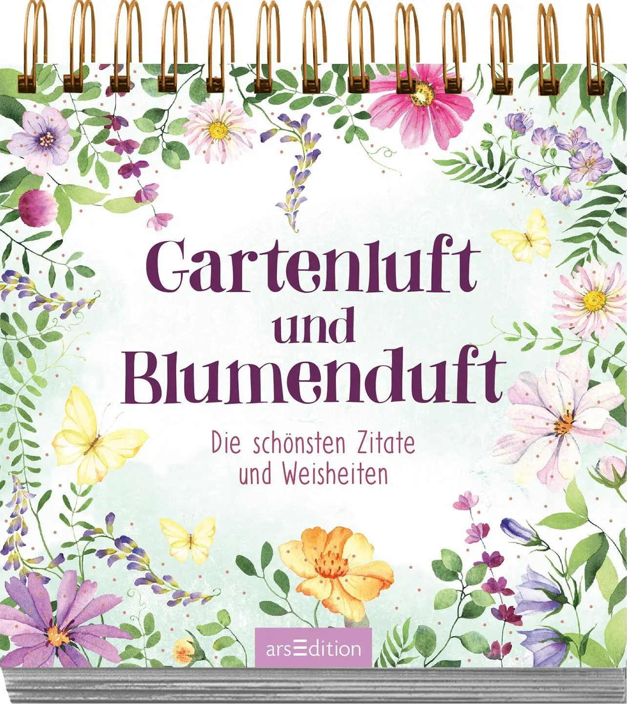 Bild: 9783845857756 | Gartenluft und Blumenduft | Die schönsten Zitate und Weisheiten | Buch