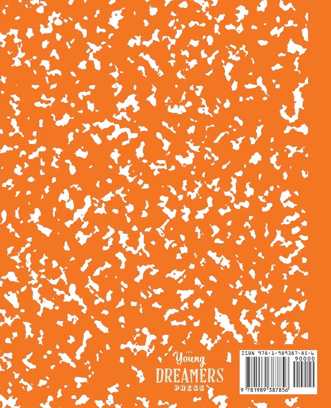 Rückseite: 9781989387856 | Marble Composition Notebook College Ruled | Young Dreamers Press