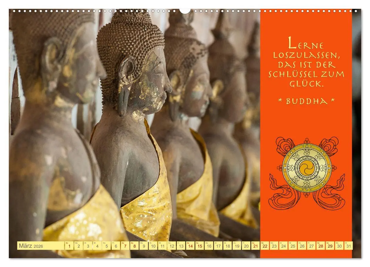 Bild: 9783457527856 | Buddhas Zitate Wege zur Erleuchtung (hochwertiger Premium...