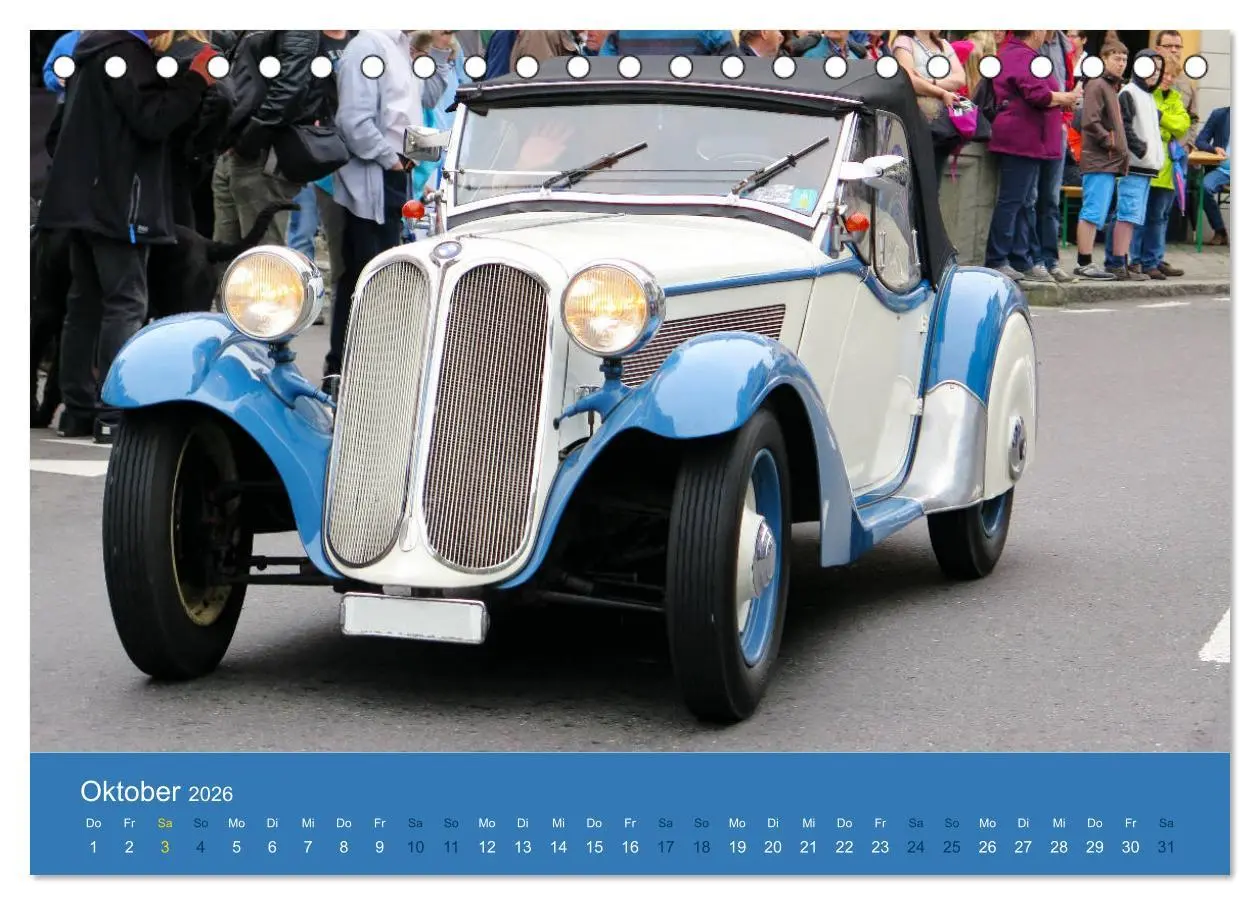 Bild: 9783457697856 | BMW Classics (Tischkalender 2026 DIN A5 quer), CALVENDO Monatskalender