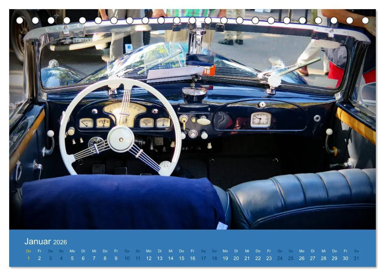 Bild: 9783457697856 | BMW Classics (Tischkalender 2026 DIN A5 quer), CALVENDO Monatskalender