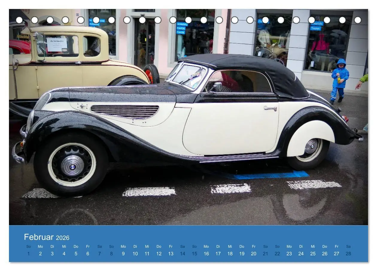 Bild: 9783457697856 | BMW Classics (Tischkalender 2026 DIN A5 quer), CALVENDO Monatskalender
