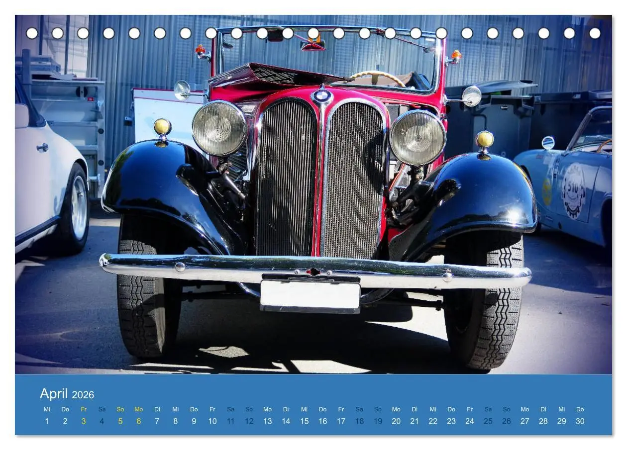 Bild: 9783457697856 | BMW Classics (Tischkalender 2026 DIN A5 quer), CALVENDO Monatskalender
