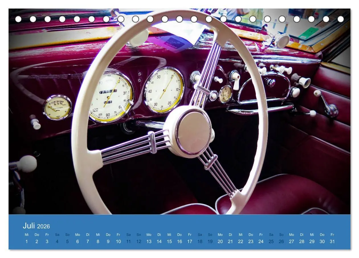 Bild: 9783457697856 | BMW Classics (Tischkalender 2026 DIN A5 quer), CALVENDO Monatskalender