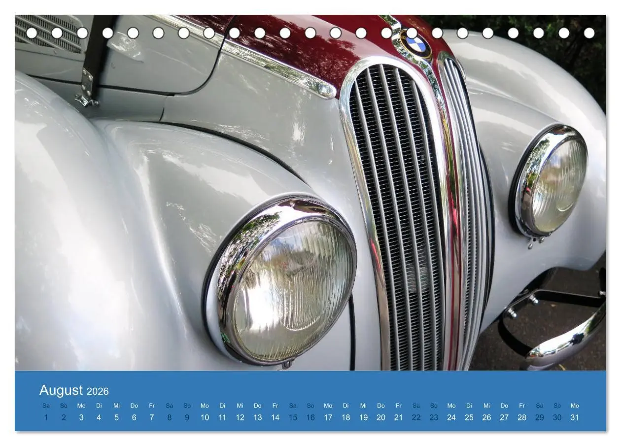 Bild: 9783457697856 | BMW Classics (Tischkalender 2026 DIN A5 quer), CALVENDO Monatskalender