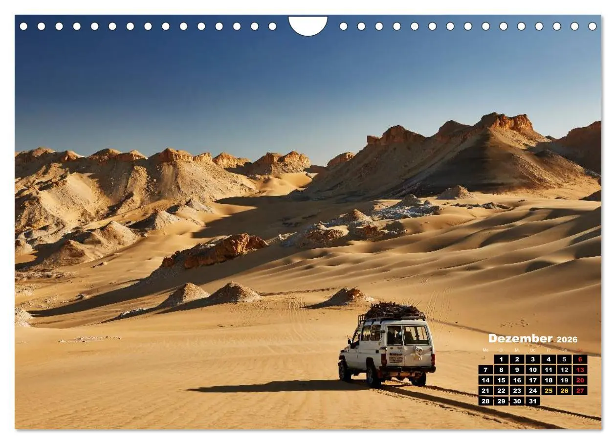 Bild: 9783516167856 | Ägypten - westliche Wüsten (Wandkalender 2026 DIN A4 quer),...