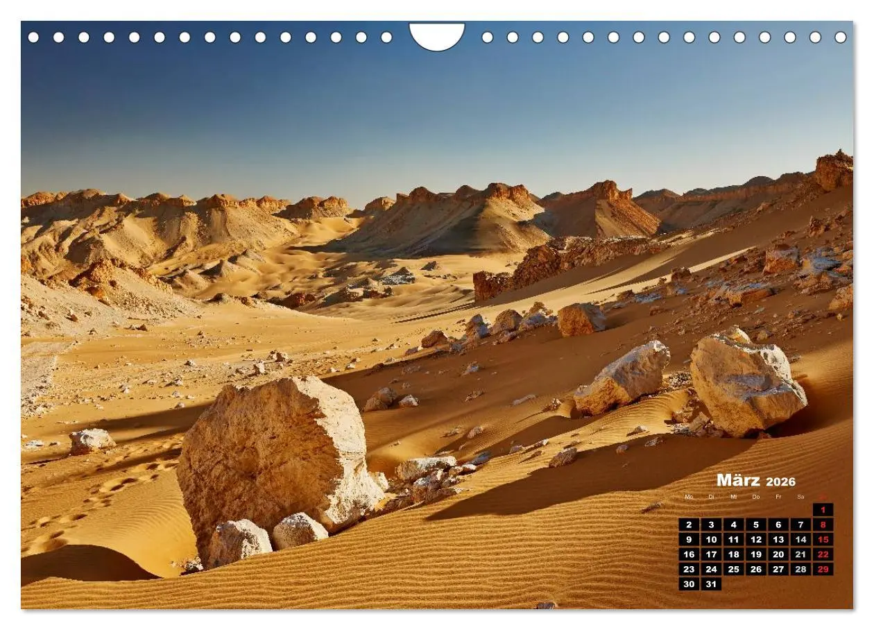 Bild: 9783516167856 | Ägypten - westliche Wüsten (Wandkalender 2026 DIN A4 quer),...