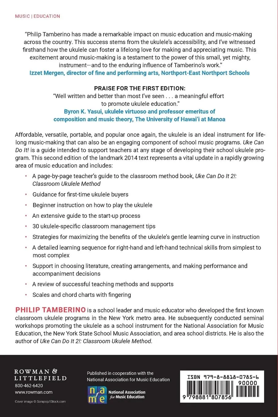 Rückseite: 9798881807856 | Uke Can Do It! | Developing Your School Ukulele Program | Tamberino