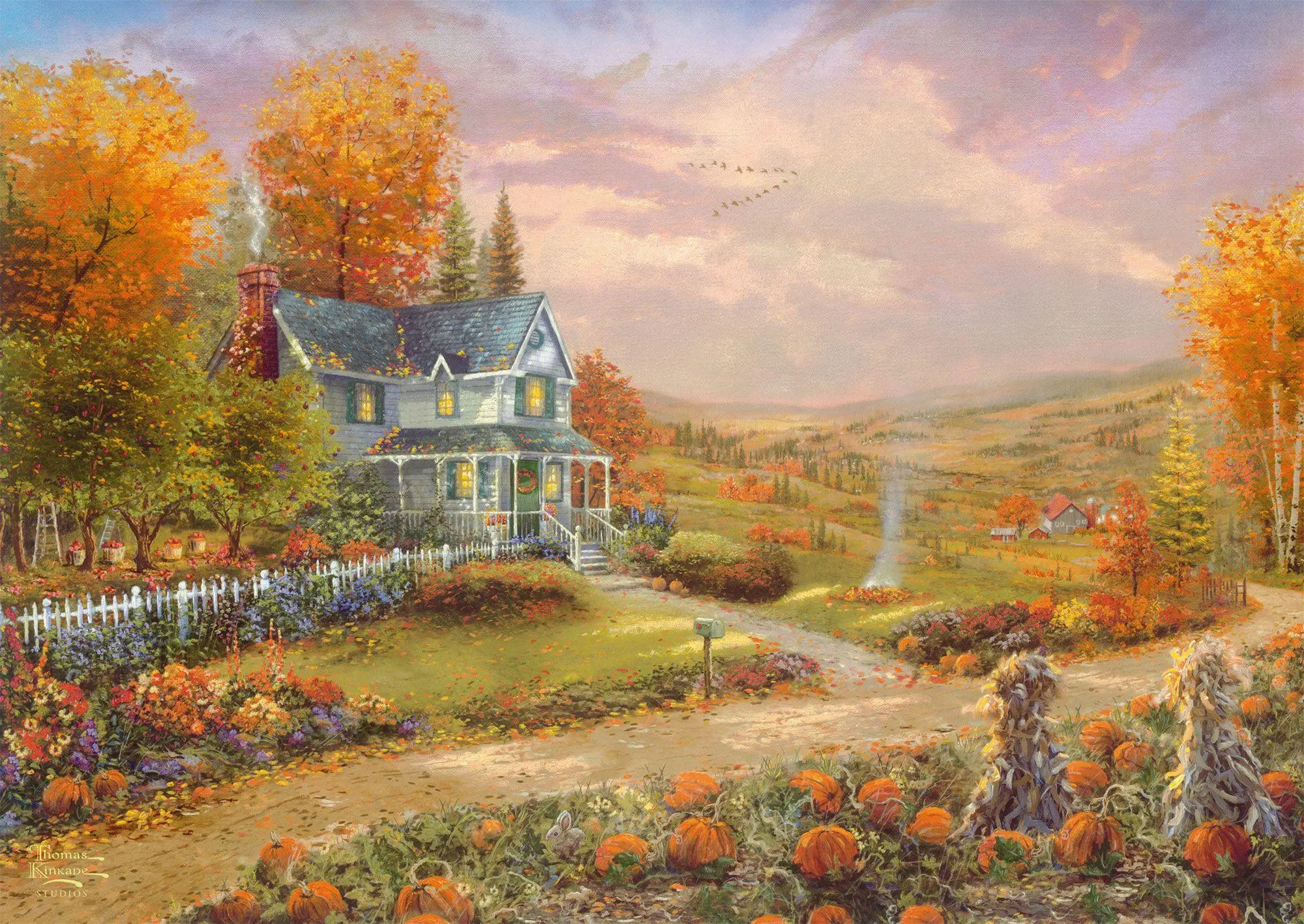 Bild: 4001504587956 | Herbst in Apple Hill | Puzzle Thomas Kinkade 500 Teile | Spiel | 58795