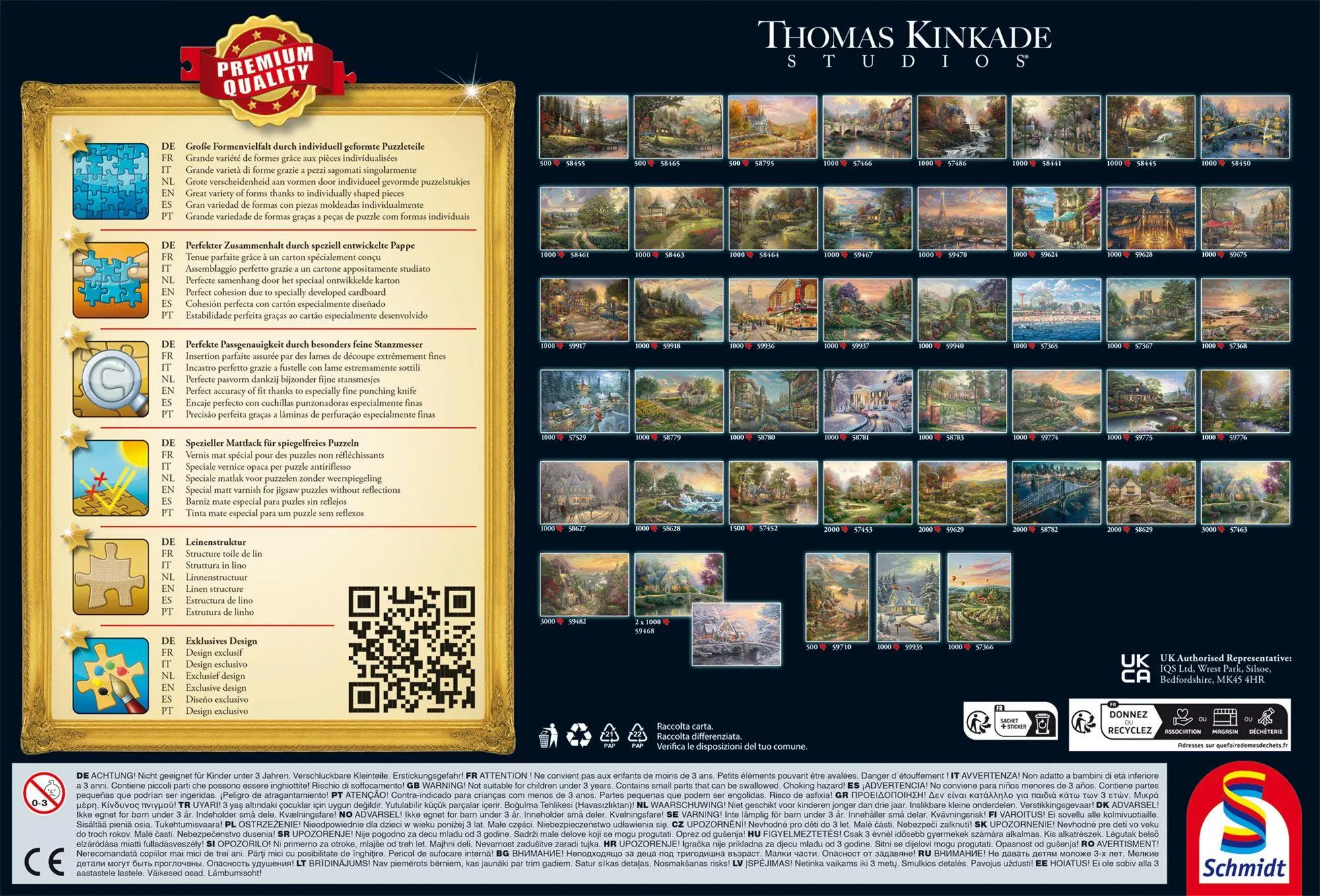 Bild: 4001504587956 | Herbst in Apple Hill | Puzzle Thomas Kinkade 500 Teile | Spiel | 58795