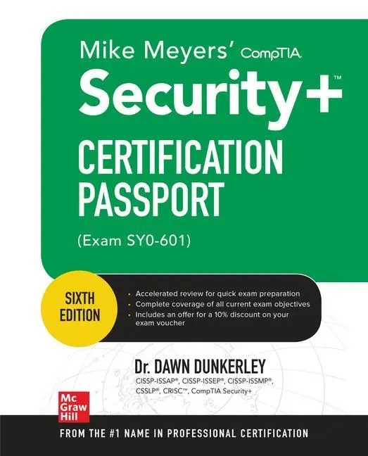 Cover: 9781260467956 | Mike Meyers' Comptia Security+ Certification Passport, Sixth...