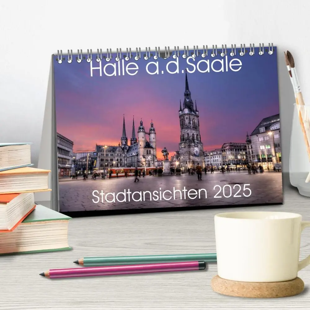 Bild: 9783435667956 | Halle an der Saale - Stadtansichten (Tischkalender 2025 DIN A5...