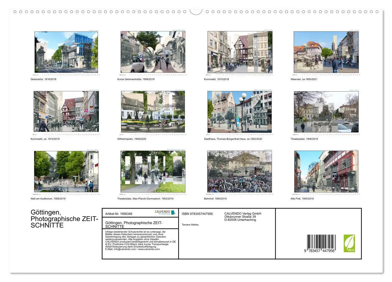 Bild: 9783457447956 | Göttingen, Photographische ZEIT-SCHNITTE (hochwertiger Premium...