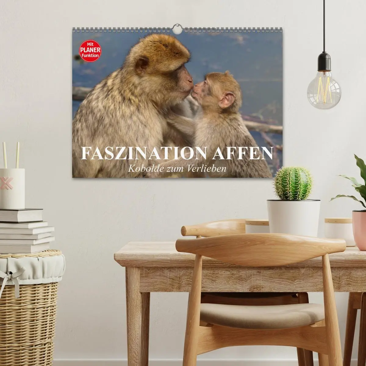 Bild: 9783457997956 | Faszination Affen. Kobolde zum Verlieben (Wandkalender 2026 DIN A3...
