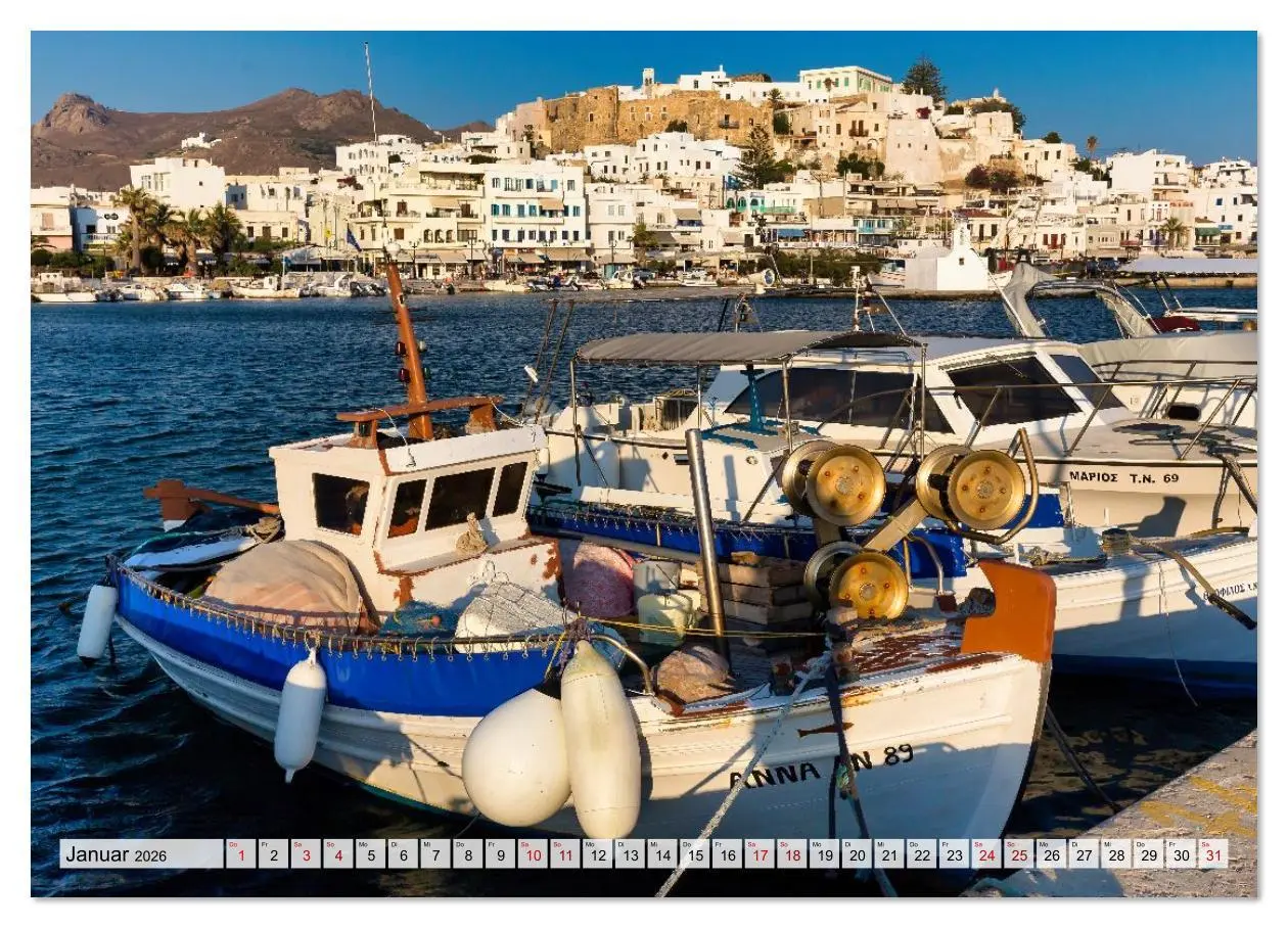 Bild: 9783516607956 | Die Insel Naxos - Ein Traum in blau und weiß (hochwertiger Premium...