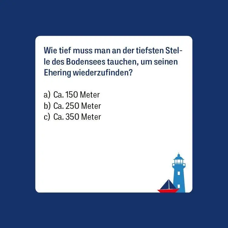 Bild: 9783747207956 | Bodensee-Quiz (Neuauflage) | Johannes Wilkes | Spiel | 66 S. | 20795