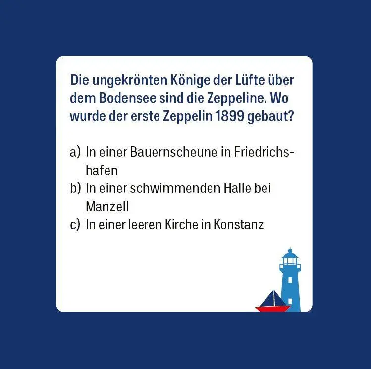 Bild: 9783747207956 | Bodensee-Quiz (Neuauflage) | Johannes Wilkes | Spiel | 66 S. | 20795