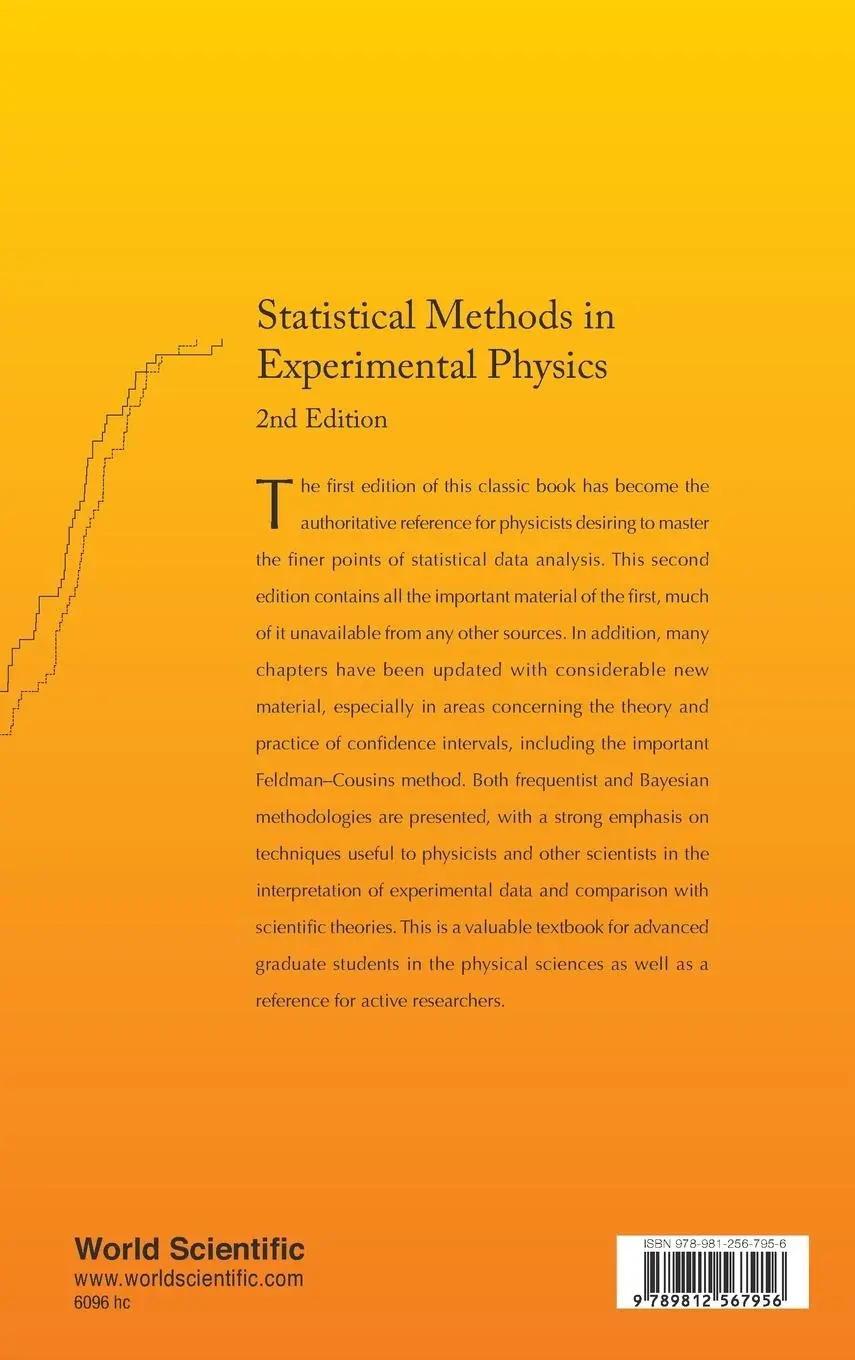 Rückseite: 9789812567956 | STATISTICAL METHODS IN EXPER PHY(2ED) | Frederick James | Buch | 2006