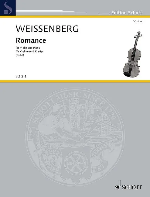Cover: 9790001167956 | Romance | Violine und Klavier | Alexis Weissenberg | Buch | Deutsch