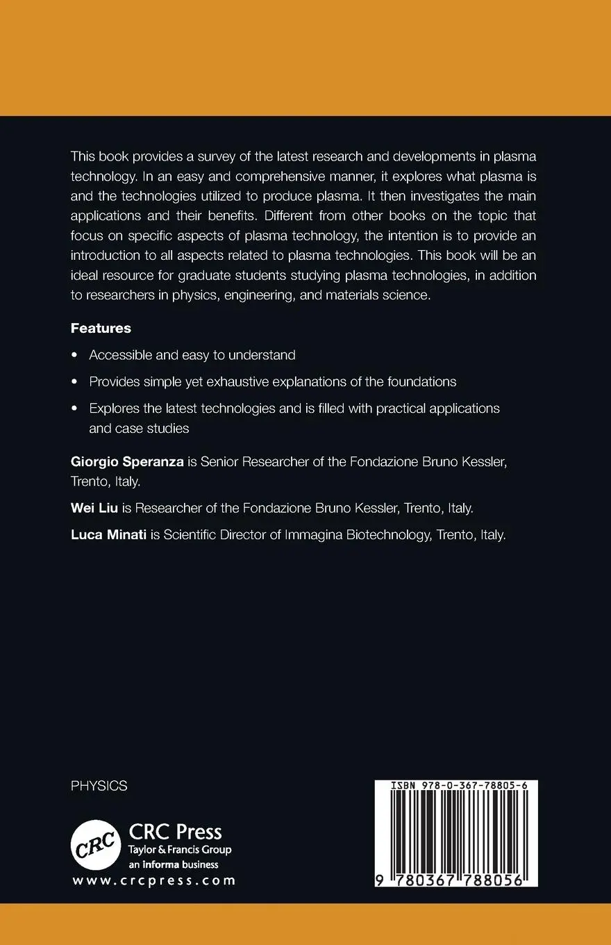 Rückseite: 9780367788056 | Applications of Plasma Technologies to Material Processing | Buch