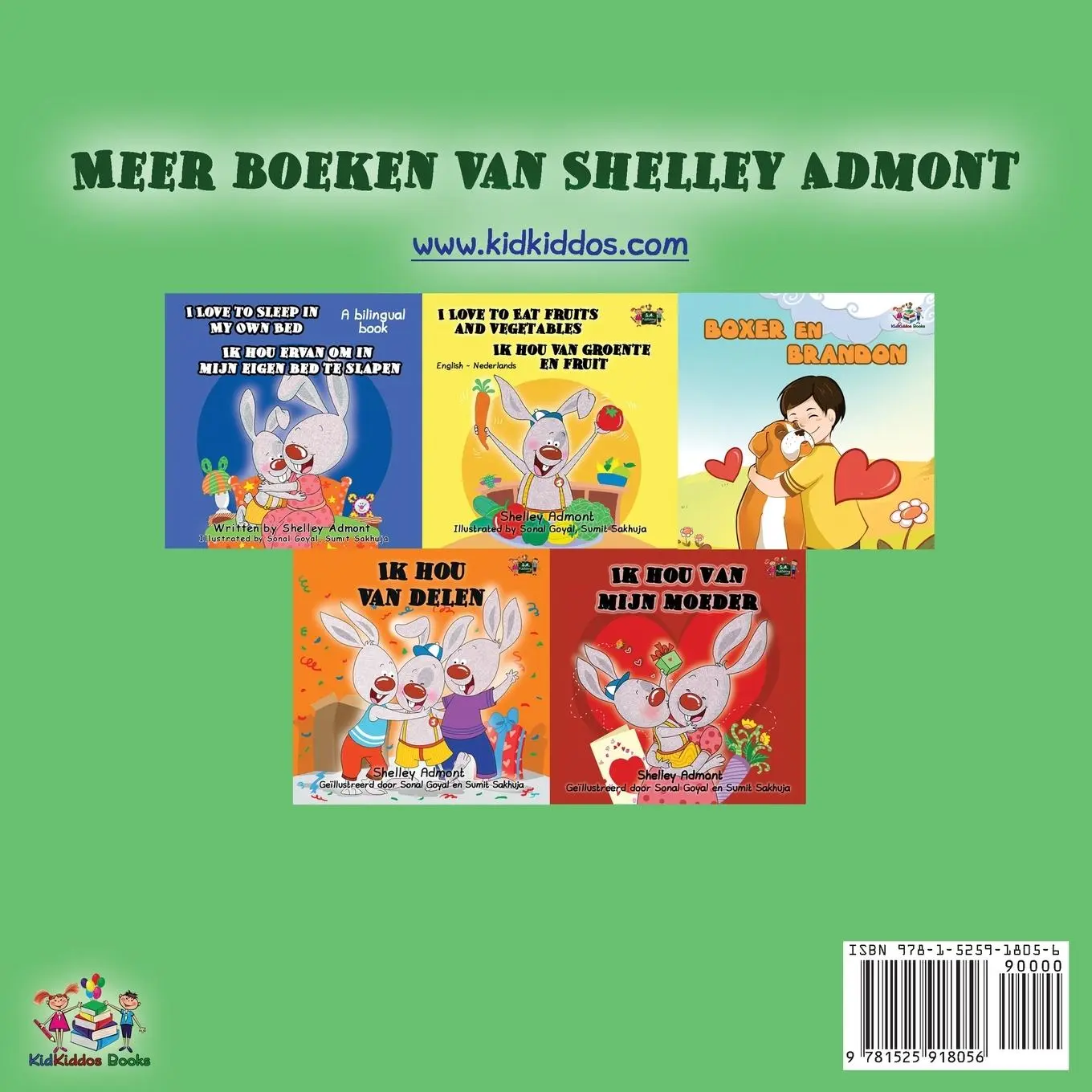 Rückseite: 9781525918056 | Ik hou ervan mijn tanden te poetsen | Shelley Admont (u. a.) | Buch