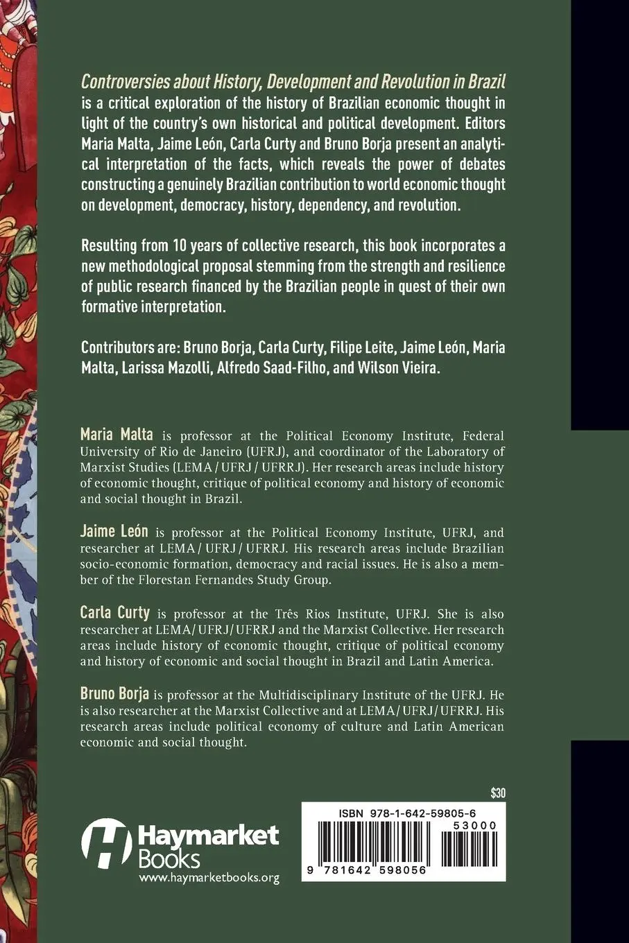 Rückseite: 9781642598056 | Controversies about History, Development and Revolution in Brazil