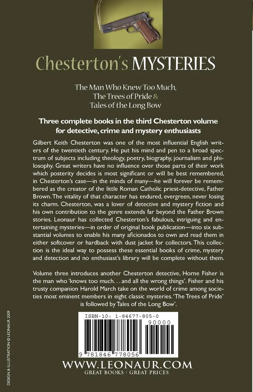 Rückseite: 9781846778056 | Chesterton's Mysteries | G. K. Chesterton | Taschenbuch | Englisch
