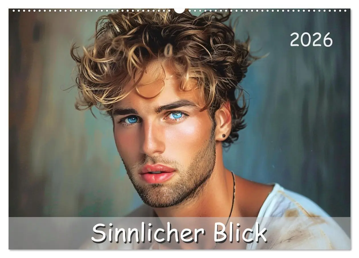 Cover: 9783457408056 | Sinnlicher Blick (Wandkalender 2026 DIN A2 quer), CALVENDO...