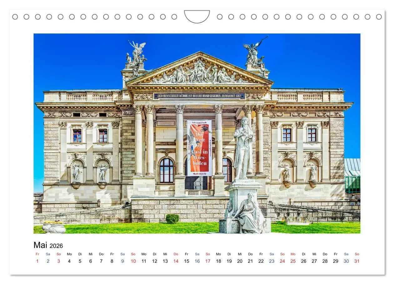 Bild: 9783457958056 | Wiesbaden Kurstadt mit Charme und Flair (Wandkalender 2026 DIN A4...