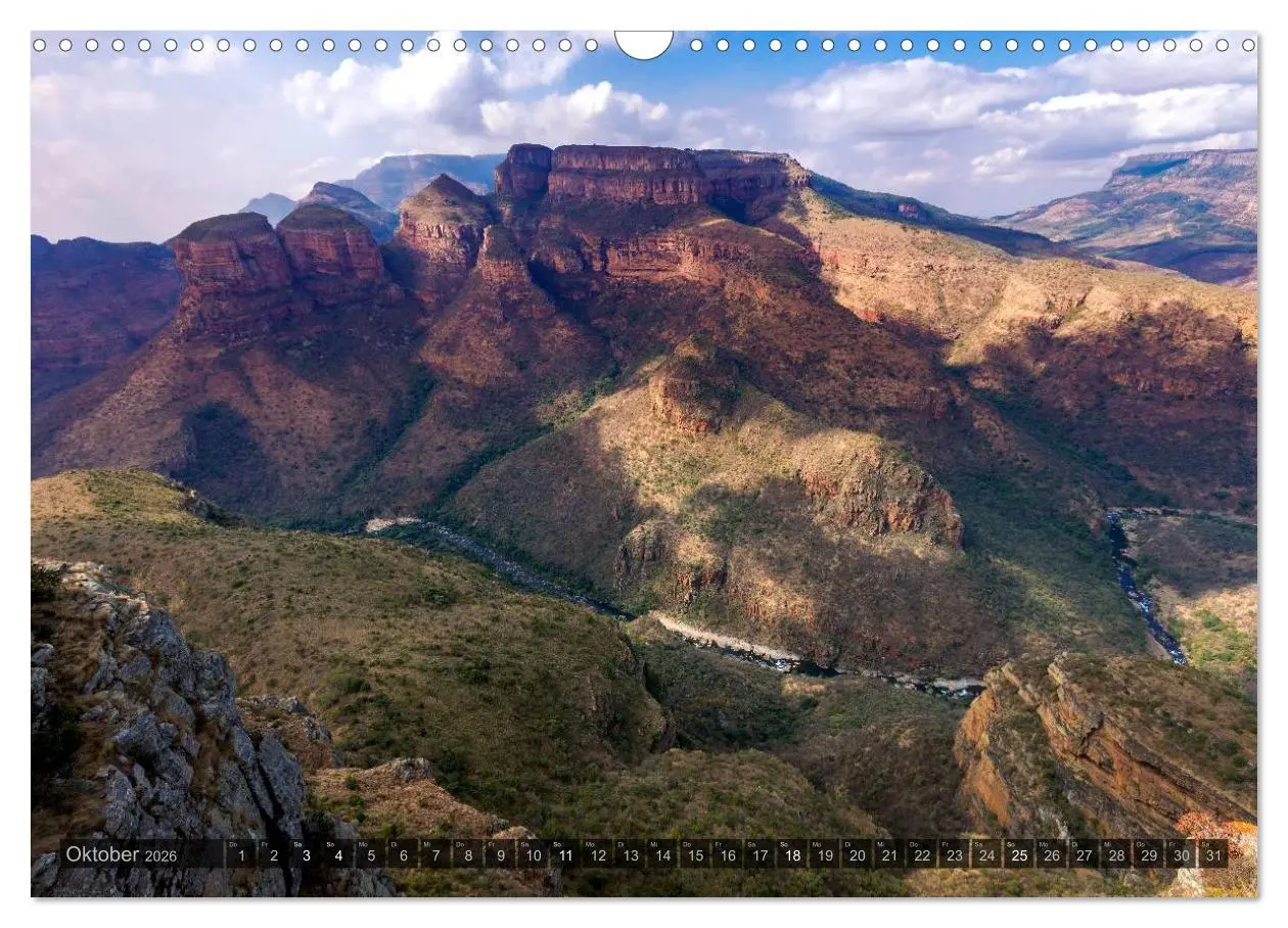Bild: 9783516118056 | Südafrika - Die Landschaft (Wandkalender 2026 DIN A3 quer),...