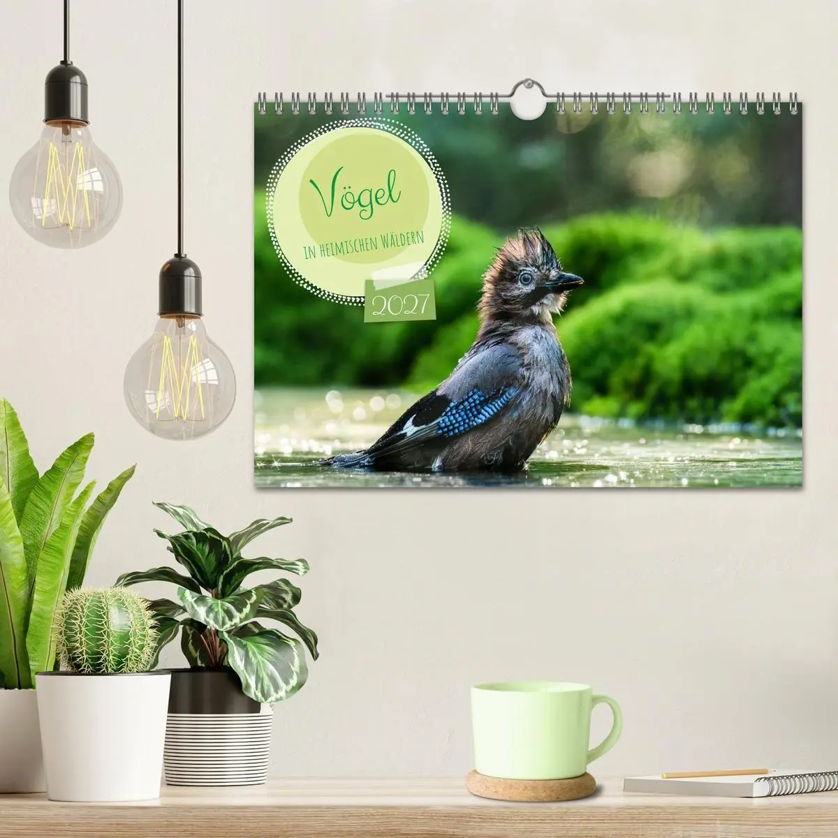 Bild: 9783569208056 | Vögel in heimischen Wäldern (Wandkalender 2027 DIN A4 quer),...