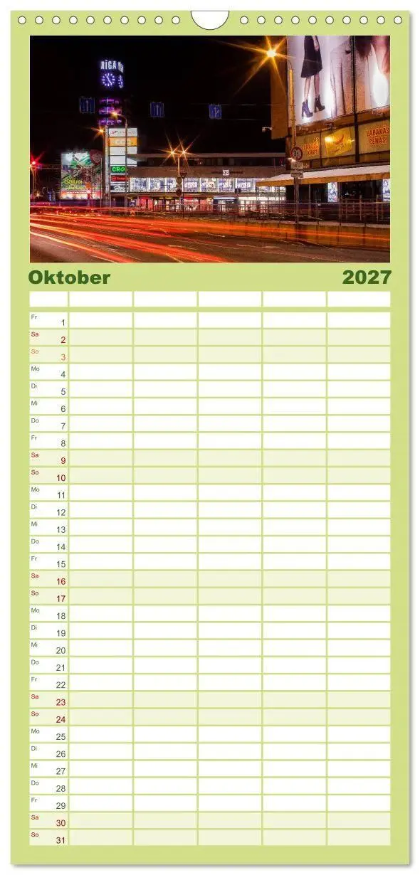 Bild: 9783594338056 | Familienplaner 2027 - Lettland - Streifzüge durch das mittlere...
