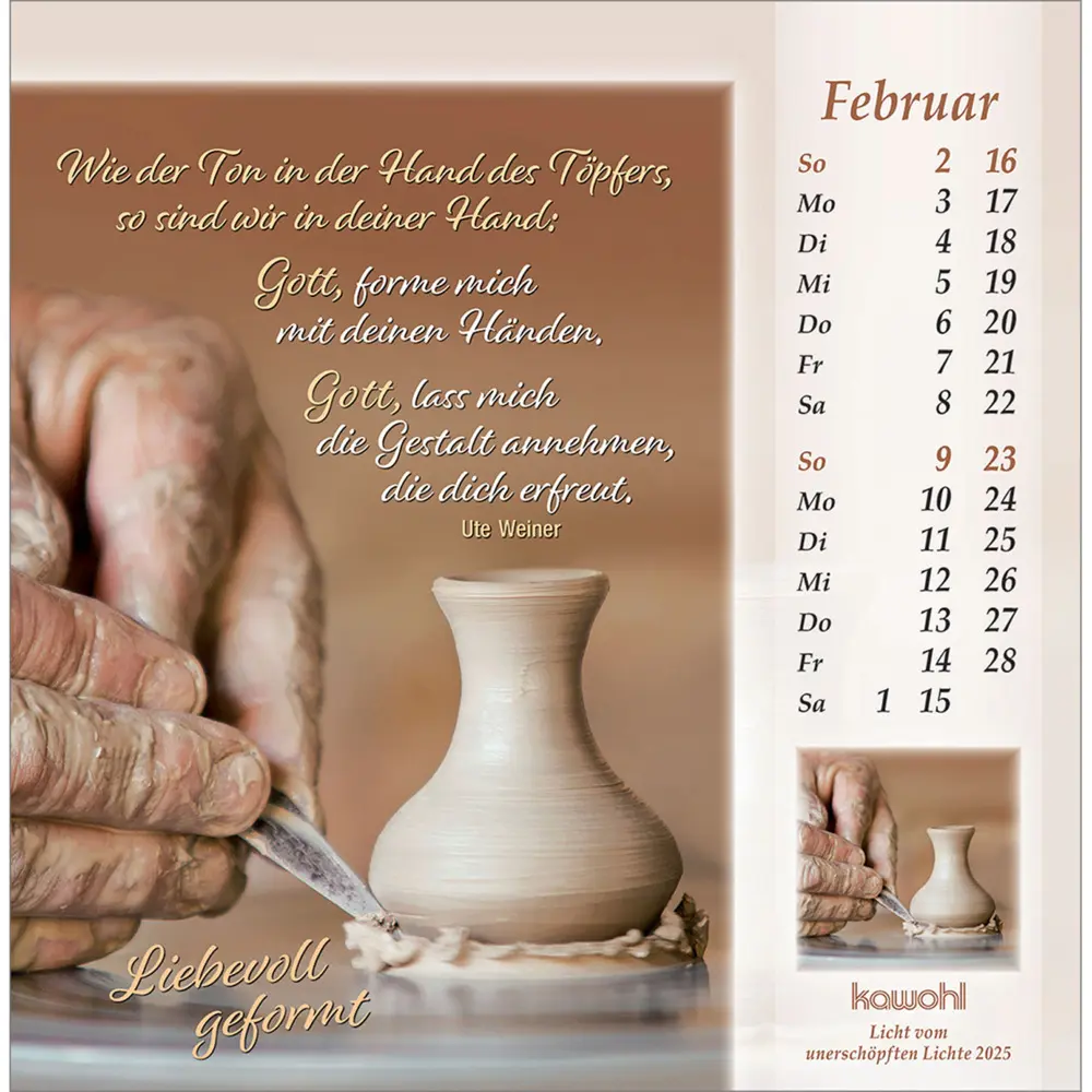 Bild: 9783754888056 | Licht vom unerschöpften Lichte 2025 | Kalender | Deutsch | 2025