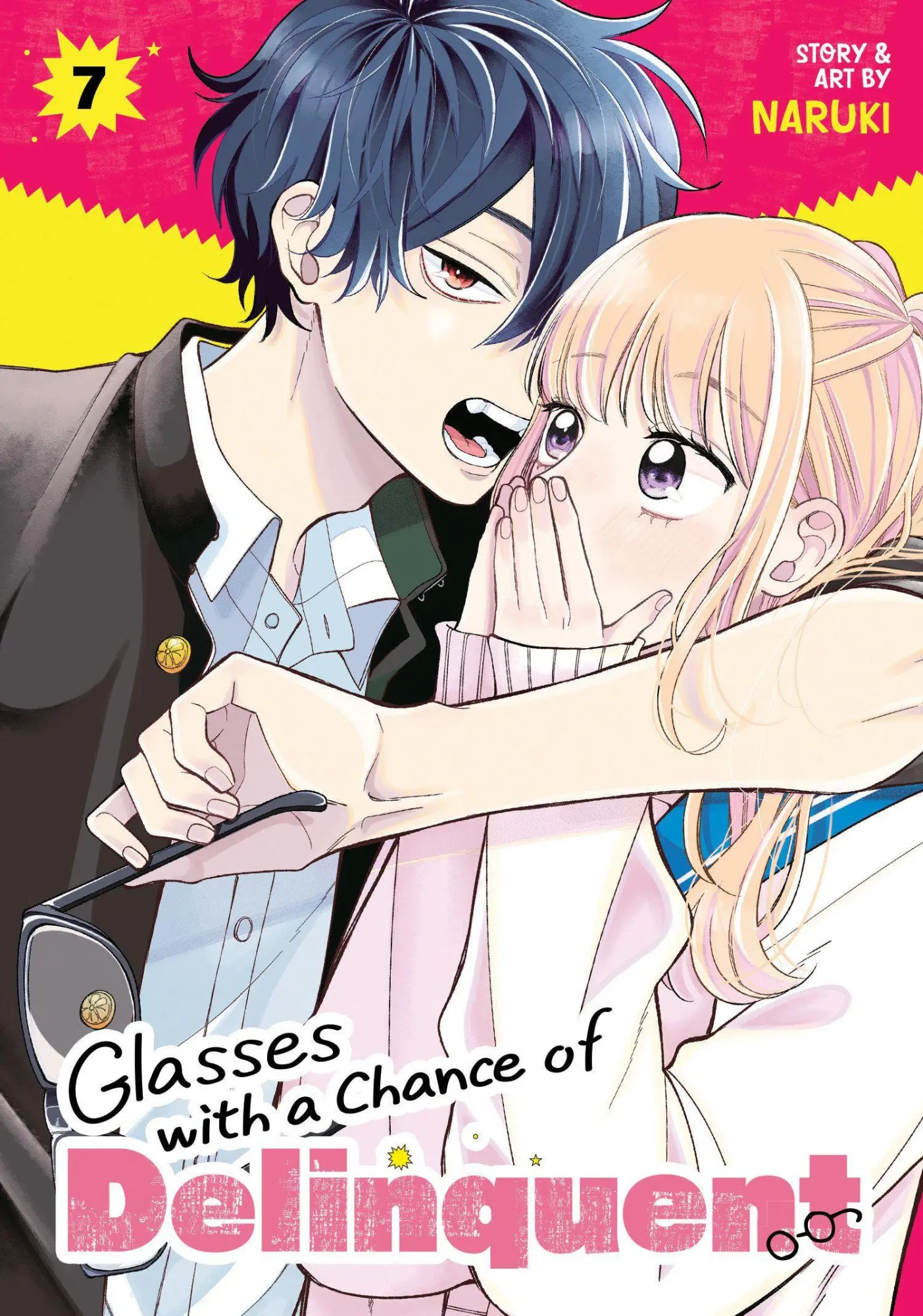 Cover: 9798893738056 | Glasses with a Chance of Delinquent Vol. 7 | Naruki | Taschenbuch