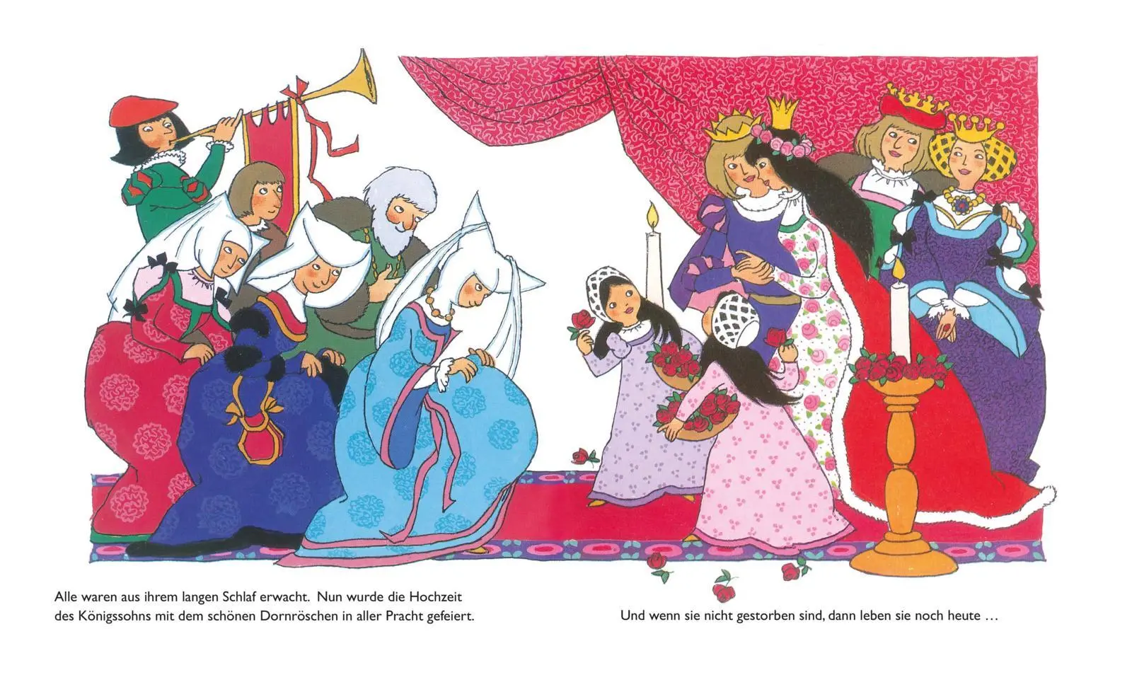 Bild: 9783480238156 | Die schönsten Märchen der Brüder Grimm | Eva Wenzel-Bürger (u. a.)