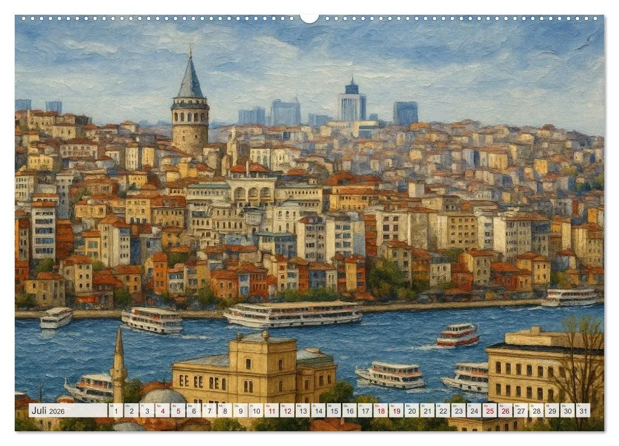 Bild: 9783516728156 | Sehenswertes in Istanbul - Die Sprache der Farben (hochwertiger...
