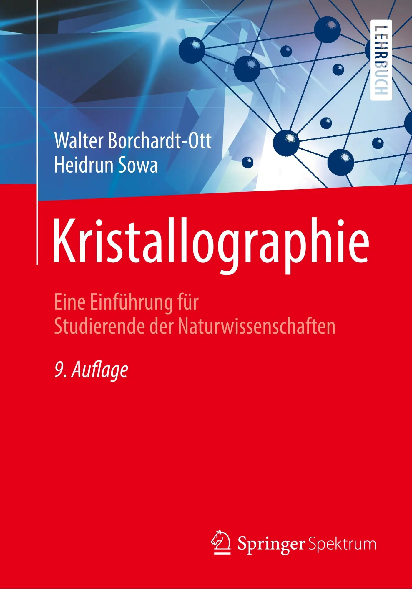 Cover: 9783662568156 | Kristallographie | Walter Borchardt-Ott (u. a.) | Taschenbuch | xii