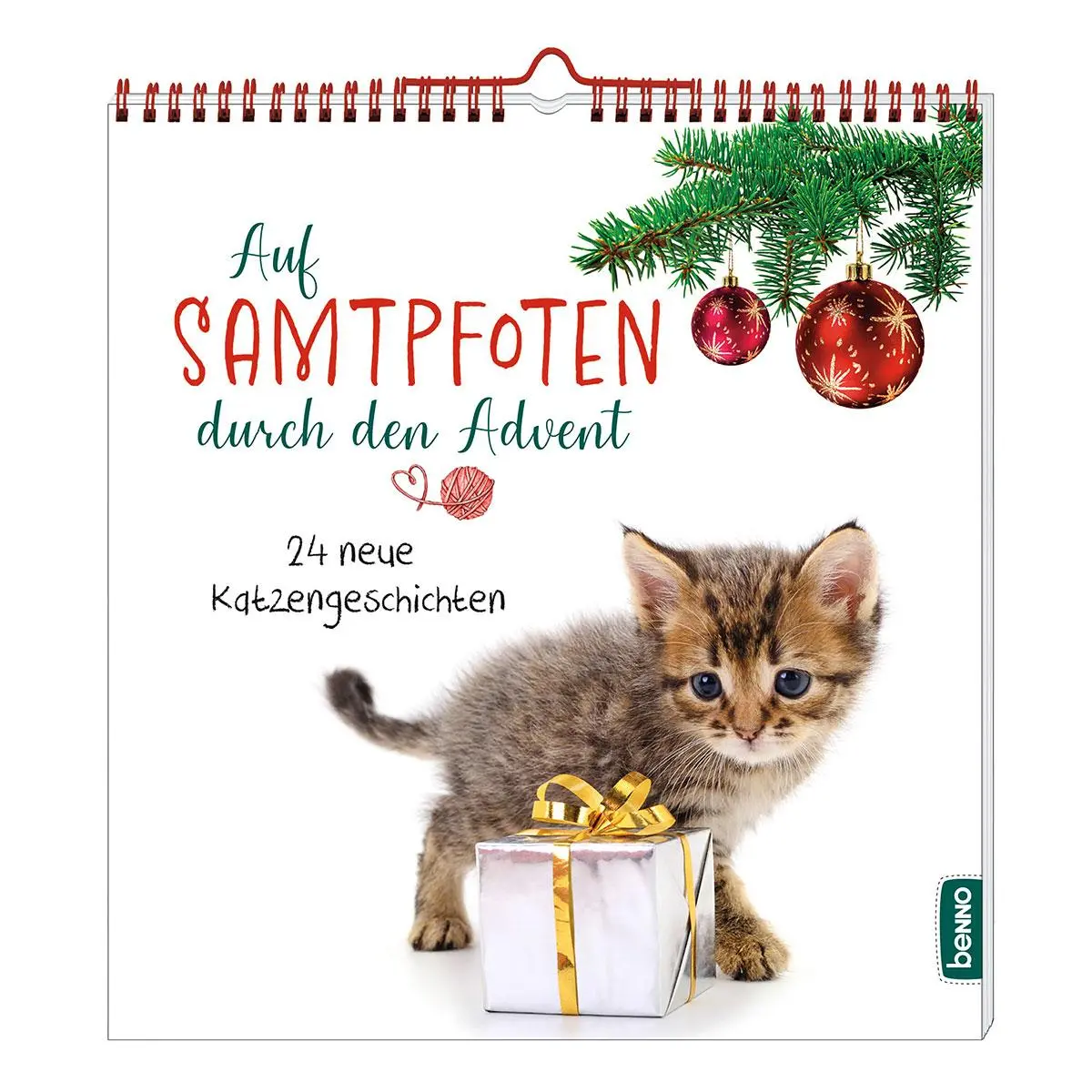 Cover: 9783746268156 | Auf Samtpfoten durch den Advent | 24 neue Katzengeschichten | Wendler
