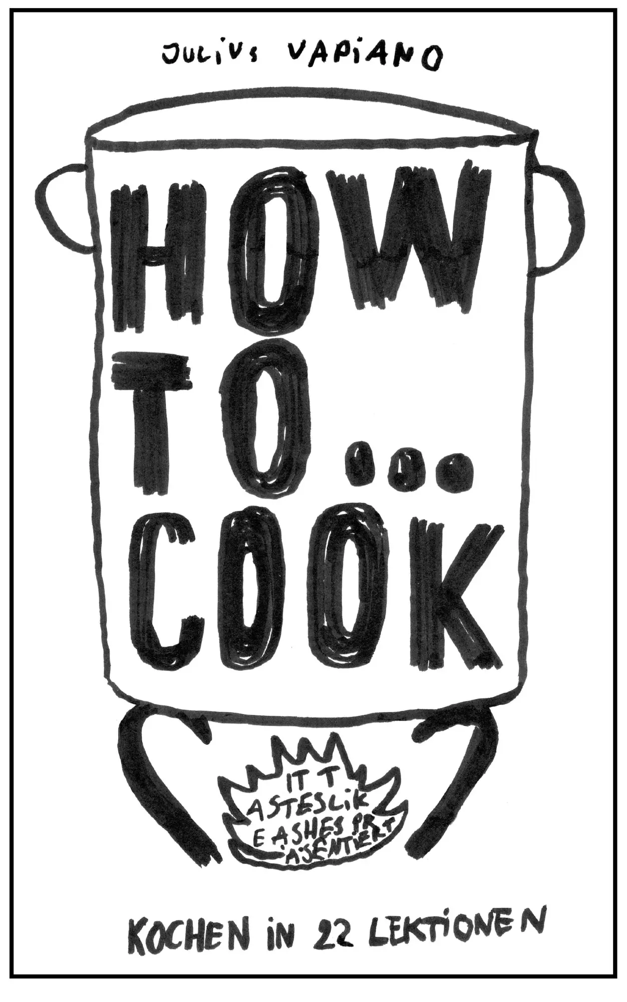 Cover: 9783910298156 | HOW TO... COOK | Kochen in 22 Lektionen | Julius Vapiano | Taschenbuch