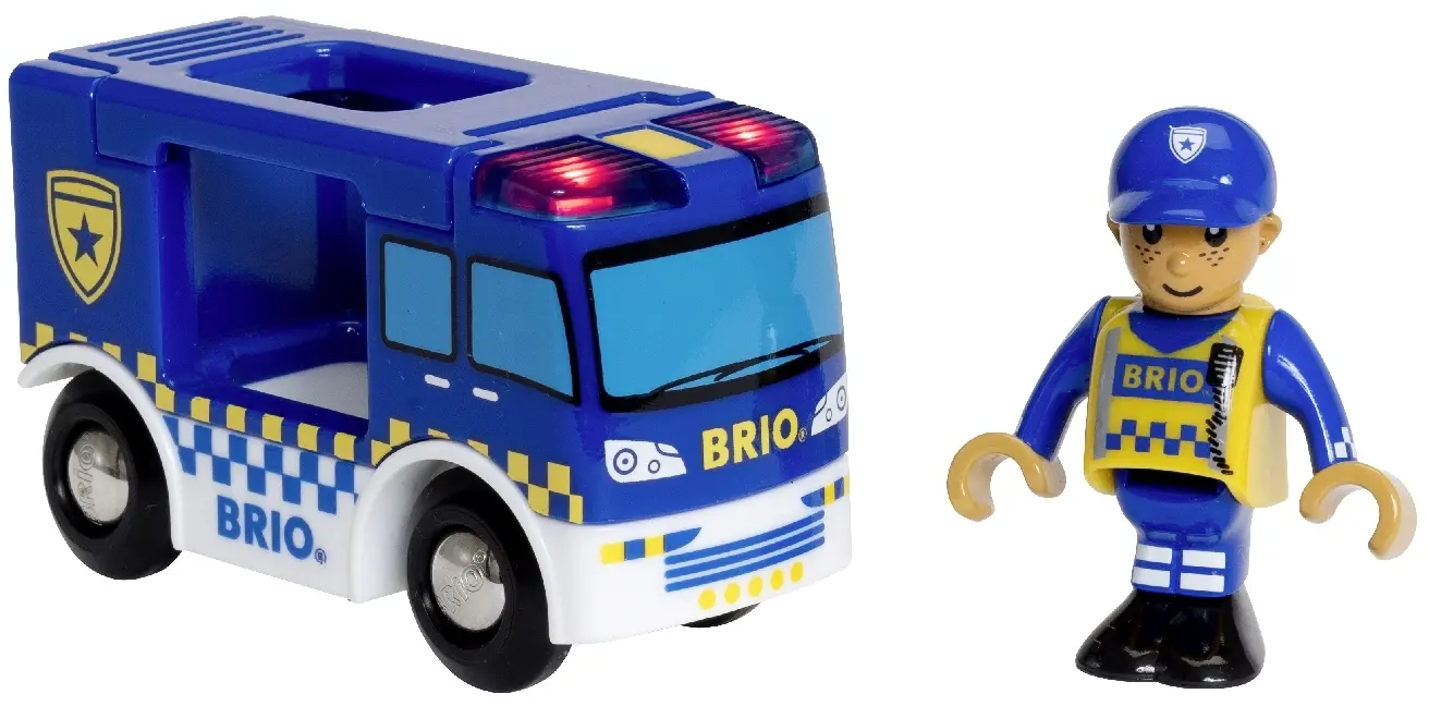 Bild: 7312350338256 | 33825 BRIO Polizeiwagen mit Licht und Sound | BRIO® | Spiel | 63382500