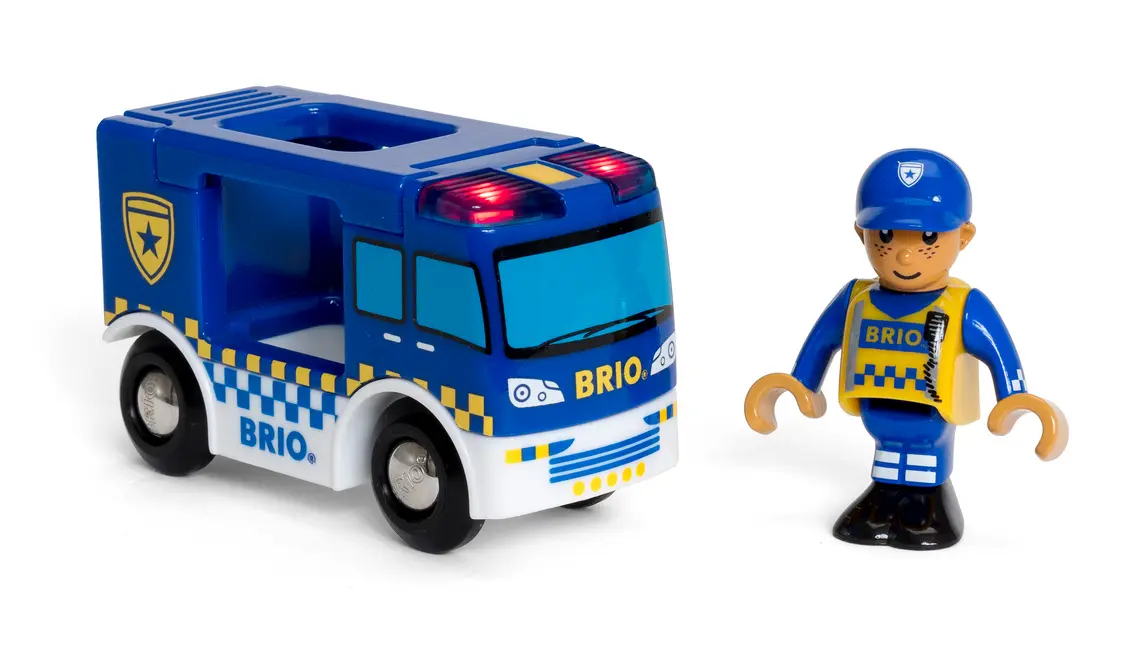 Bild: 7312350338256 | 33825 BRIO Polizeiwagen mit Licht und Sound | BRIO® | Spiel | 63382500