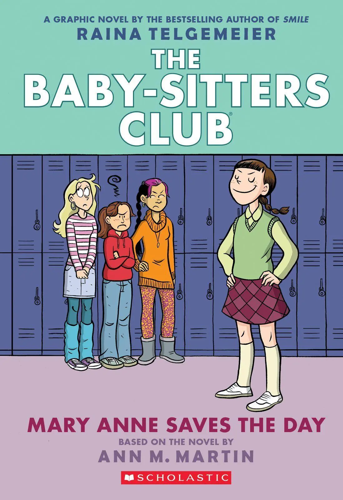 Cover: 9781338888256 | Mary Anne Saves the Day: A Graphic Novel (the Baby-Sitters Club #3)