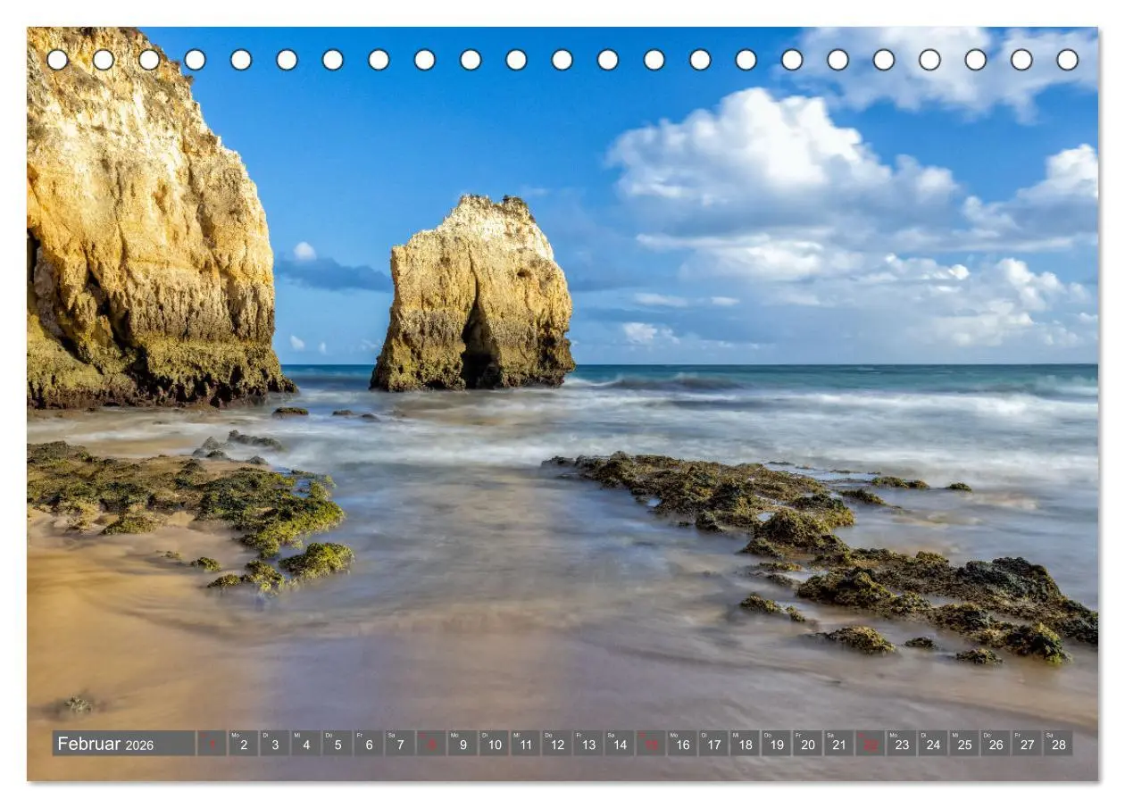 Bild: 9783457628256 | Die Algarve - Portugals märchenhafte Felsenküste (Tischkalender...